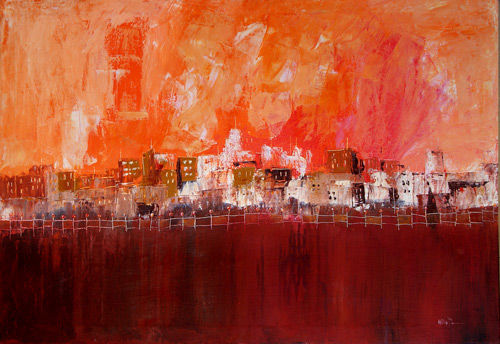 Milton Pocasangre
Frontera /
Oleo