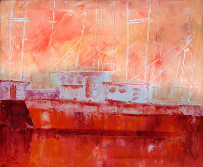 Milton Pocasangre
BArcos III /
Oleo