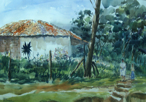 Milton Pocasangre
Chalatenango /
Acuarela