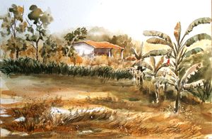 huertas / Acuarela